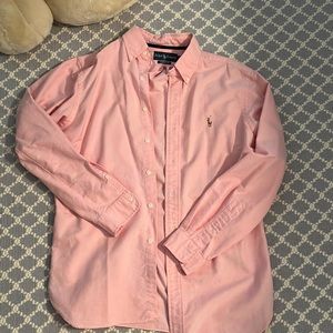 Pink Ralph Lauren button down